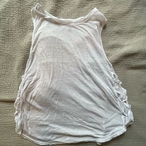 Gaiam white yoga tank top